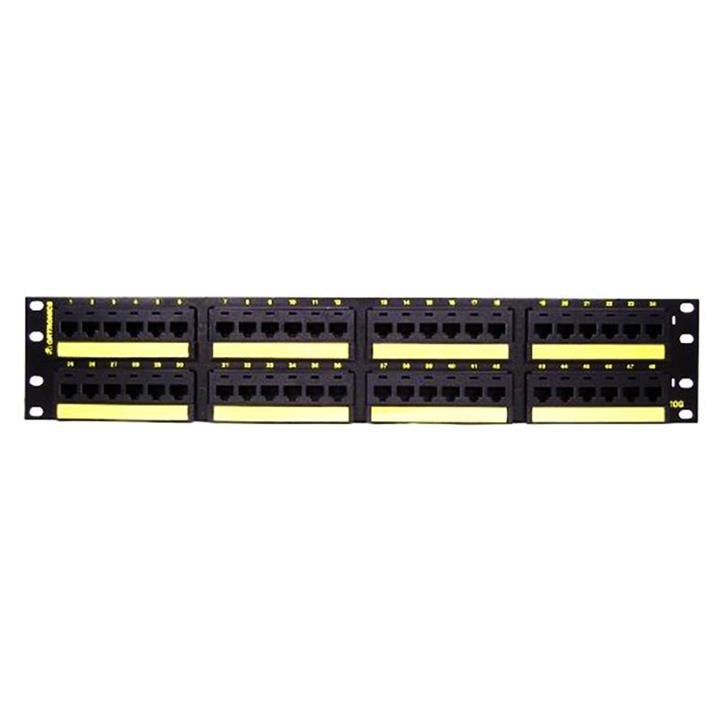 پچ پنل فیبرنوری لگراند 48 پورت LC فلزی Legrand Fiber Optic Patch Panel 48 Ports LC Metal